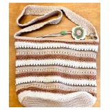 Collection of 9 Purse/Bag Collection Featuring Brighton, Vera Bradley, The Sak, Tignanello, & Talbots Brands