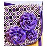 Collection of 9 Purse/Bag Collection Featuring Brighton, Vera Bradley, The Sak, Tignanello, & Talbots Brands