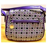 Collection of 9 Purse/Bag Collection Featuring Brighton, Vera Bradley, The Sak, Tignanello, & Talbots Brands