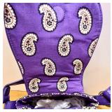 Collection of 9 Purse/Bag Collection Featuring Brighton, Vera Bradley, The Sak, Tignanello, & Talbots Brands