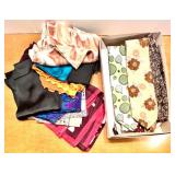 Vintage Scarf and Tie Collection - Liz Claiborne, Paul Harris, Jones New York, Les Olivades & More