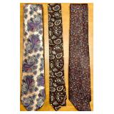 Vintage Scarf and Tie Collection - Liz Claiborne, Paul Harris, Jones New York, Les Olivades & More