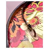 Wig with Stand, Super Pro Wig Head Holder, and Floral Hat Box Set