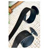 Mixed Lot Home Decor Accents Including Candle Holders, Artificial Plants, and Decorative Bowl Set