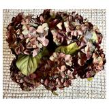 Mixed Lot Home Decor Accents Including Candle Holders, Artificial Plants, and Decorative Bowl Set