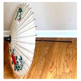 Vintage Gold-Tone Jewelry Box with Floral Design, Wooden Prayer Wheel and Ceramic box with lid