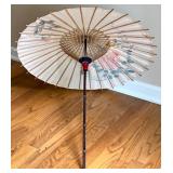 Vintage Gold-Tone Jewelry Box with Floral Design, Wooden Prayer Wheel and Ceramic box with lid