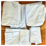 Twin Bedding Set with 2 Coleman Airbeds, 2 Tommy Hilfiger Mattress Pads, Sheets, and Comforter