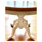 Wooden Round Kitchen Table with 5 Matching Chairs