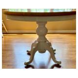 Wooden Round Kitchen Table with 5 Matching Chairs