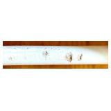 Wooden Round Kitchen Table with 5 Matching Chairs