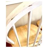 Wooden Round Kitchen Table with 5 Matching Chairs