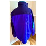 Columbia Gizzmo Purple and Teal Vintage Ski Jacket Mens Large