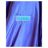 Columbia Gizzmo Purple and Teal Vintage Ski Jacket Mens Large