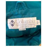 Columbia Gizzmo Purple and Teal Vintage Ski Jacket Mens Large