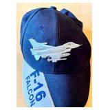 Set of 3 Baseball Caps - F-16 Falcon, Minnesota Twins, Nike Dri-FIT