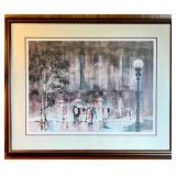 2 Watercolor Art Prints - Old St. Thomas Academy Building and Broadway Music Theatre Scene