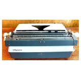 Olympia Electric Typewriter and Ibico 1232 Printing Calculator Set