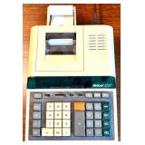 Olympia Electric Typewriter and Ibico 1232 Printing Calculator Set