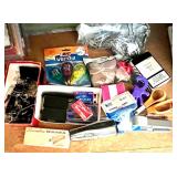 Large Office Supplies and Stationery Lot with File Folders, Notepads, Envelopes, Fasteners, and More