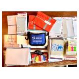 Large Office Supplies and Stationery Lot with File Folders, Notepads, Envelopes, Fasteners, and More