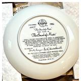 Set of 9 The Sound of Music Collector Plates by Edwin M Knowles w/ Boxes