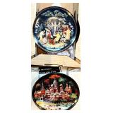 Collection of 18 Limited Edition Decorative Plates by Knowles, Norman Rockwell, Van Hygan & Smythe, and Other Makers