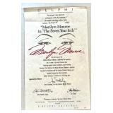 Set of 13 Limited Edition Marilyn Monroe Collector Plates by Chris Notarile with Certificates