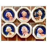 Collection of 18 Marilyn Monroe Collector Plates with Certificates