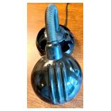 HP OfficeJet Pro 8025e All-in-One Printer and Black Desk Lamp