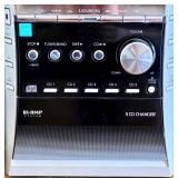 Panasonic SA-PM31 CD Stereo System with 2 Speakers and 5 CD Changer