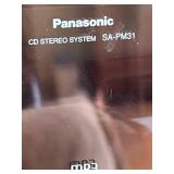 Panasonic SA-PM31 CD Stereo System with 2 Speakers and 5 CD Changer