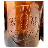 Early Times Heritage Edition Bottle, 5 Wooden Crates, and 4 Grolsch Swing-Top Bottles Collection