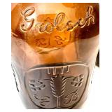 Early Times Heritage Edition Bottle, 5 Wooden Crates, and 4 Grolsch Swing-Top Bottles Collection