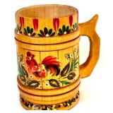 Collection of Beer Steins and Mug with Barware Accessories