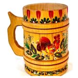 Collection of Beer Steins and Mug with Barware Accessories