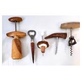 Collection of Beer Steins and Mug with Barware Accessories