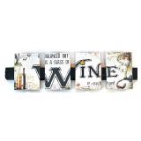 Heavy-Duty Vintage Style Tabletop Wine Bottle Corker with Ornate Metal Base and Wine Art