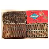 Large Collection of Vintage Matchbooks and Matchboxes with Decorative Seahorse Box