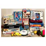 Vintage Board Games and Classic Toys Collection with Barbie Drawing Sets, Lincoln Logs, Pictionary and More