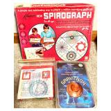 Vintage Board Games and Classic Toys Collection with Barbie Drawing Sets, Lincoln Logs, Pictionary and More