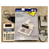 Office Supply Collection with Calculators, Rulers, Staplers, and Accessories