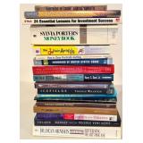 Large Collection of Financial, Health, and Self-Help Books with Choose To Be Rich Workbook Set