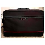 Collection of 11 Travel Bags, Brighton Canvas Bag, Luggage, and Briefcases Including Tumi, Barron