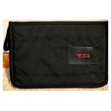 Collection of 11 Travel Bags, Brighton Canvas Bag, Luggage, and Briefcases Including Tumi, Barron