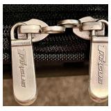 Collection of 11 Travel Bags, Brighton Canvas Bag, Luggage, and Briefcases Including Tumi, Barron