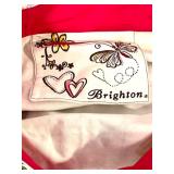 Collection of 11 Travel Bags, Brighton Canvas Bag, Luggage, and Briefcases Including Tumi, Barron