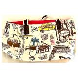 Collection of 11 Travel Bags, Brighton Canvas Bag, Luggage, and Briefcases Including Tumi, Barron