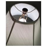 Traditional Floor Lamp with Shade and Ornate Base