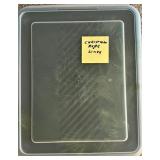 Large Pre-Lit Artificial Christmas Wreath with Storage Totes of Garland and Rope Lights